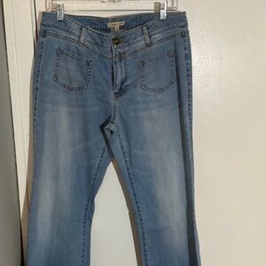 CAbi Light Blue Straight Leg Jeans